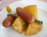 ウインナーで洋風肉じゃが風作り方5写真