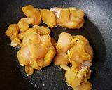 小松菜と鶏むね肉のカレー炒め作り方4写真