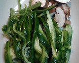 豚とピーマンの醤油炒め(簡略青椒肉絲)作り方2写真