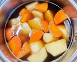 里芋と人参の煮物♡しっかりさん味♡作り方6写真