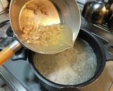 二日酔の朝は中華粥でおめざ♪ピータン粥作り方3写真