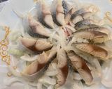 俺流！新玉ねぎとしめ鯖のカルパッチョ作り方7写真