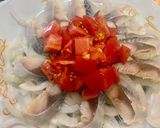 俺流！新玉ねぎとしめ鯖のカルパッチョ作り方8写真
