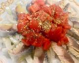 俺流！新玉ねぎとしめ鯖のカルパッチョ作り方9写真