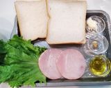 喫茶ポアロの味を再現！ハムサンド作り方1写真