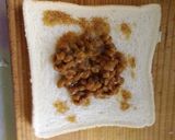 驚きの簡単メニュー！納豆サンド作り方3写真