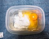 低糖質！ふわふわプロテイン蒸しパンサンド作り方1写真