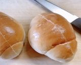 朝ごはんに♪キーマカレーでホットドッグ作り方2写真