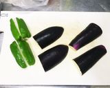 茄子とピーマンの揚げ浸し作り方1写真