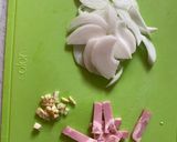 乾麺の冷麦で簡単トマトソースパスタ風作り方1写真