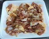 鶏肉と新じゃがの蜂蜜マスタード炒め作り方1写真