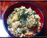 野菜だくさんにんにくカツどん♫♫♬作り方6写真