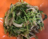 豆苗の中華和え作り方5写真