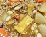 厚揚げと大豆のカレー煮作り方9写真