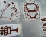 キャラチョコ電車☆ピカチュウ☆作り方2写真