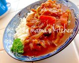 夏野菜❤ﾓｯﾂｧﾚﾗトマトチキンカレーஐ作り方8写真