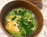 ほうれん草の味噌汁作り方4写真
