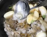 ホクっと美味♪「蕪と豚肉の煮物」作り方3写真