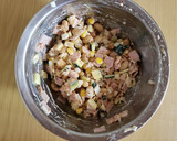 彩り野菜と蒸し豆のマヨおかかサラダ作り方2写真