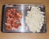 親子丼 離乳食 後期作り方1写真