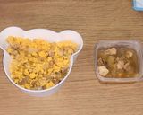 親子丼 離乳食 後期作り方5写真