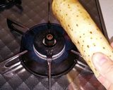 皮ごと食べよっ！長芋のヒゲの取り方　作り方2写真