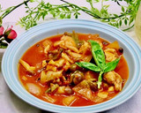 鶏肉と野菜のトマト煮　市販のソースで簡単作り方9写真
