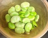 空豆のペペロンチーノ風炒め作り方2写真