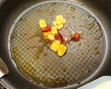 空豆のペペロンチーノ風炒め作り方4写真