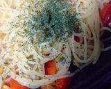 浅蜊とトマトのパスタ作り方11写真