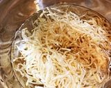 簡単✨水菜と切り干し大根のサラダ作り方1写真