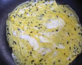 *ハム&野菜*タマゴ巻き*作り方1写真