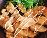 簡単やわらか！鶏むね肉の照り焼き作り方5写真