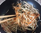 定番☆シャキシャキきんぴらごぼう作り方6写真