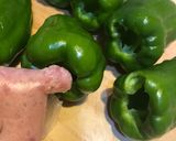 ヘルシオで☆ヘルシーなピーマンの肉詰め作り方4写真