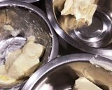 サラミと柴漬けでクリームチーズのディップ作り方1写真