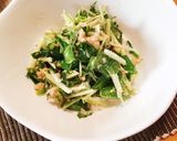 水菜と茹で野菜のマヨポンサラダ作り方3写真