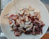 イカと海苔の炊き込みご飯作り方1写真