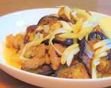 簡単！豚こま切れ肉と茄子の揚げびたし作り方5写真