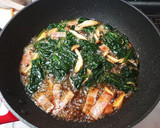 簡単！ほうれん草とキノコの和風パスタ作り方6写真