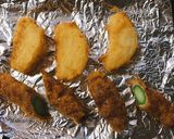 新玉ねぎフライでリメイク丼作り方1写真