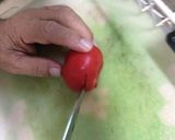 トマトの切り方作り方1写真