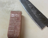 簡単♩スパムと新じゃがのカレー粉炒め作り方1写真