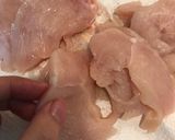 簡単やわらか！鶏むね肉の照り焼き作り方1写真