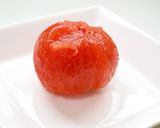 丸々トマトの玉子巻きペペロンチーノソース作り方1写真