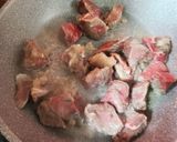 ズッキーニ入りサイコロステーキ作り方2写真