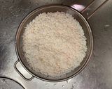 とうもろこしとベーコンの炊き込みごはん作り方1写真
