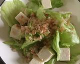 ※ちぎりレタスとお豆腐のサラダ作り方7写真