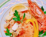 フライパンでスペインの味【魚介パエリア】作り方12写真