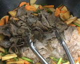 牛肉と厚揚げの中華炒め作り方22写真